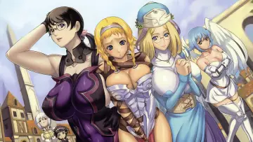 Zasłona к сериалу "クイーンズブレイド" #1347092