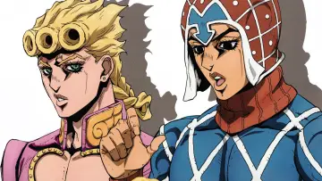 Zasłona к сериалу "JoJo