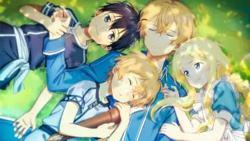 Zasłona к сериалу "Sword Art Online" #1292984