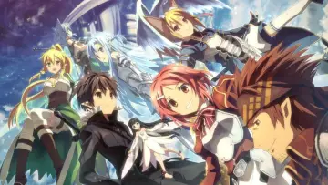 Zasłona к сериалу "Sword Art Online" #1293001