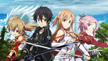 Zasłona к сериалу "Sword Art Online" #1293002