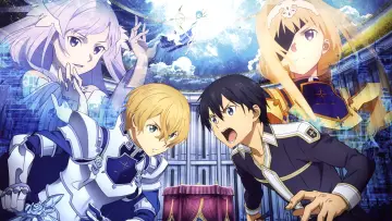 Zasłona к сериалу "Sword Art Online" #1293025