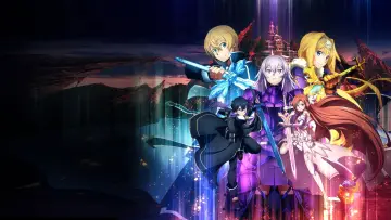 Zasłona к сериалу "Sword Art Online" #1293041