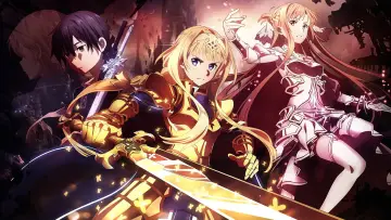 Zasłona к сериалу "Sword Art Online" #1293046