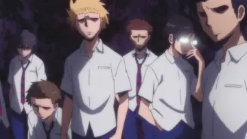 Zasłona к сериалу "Danshi Koukousei no Nichijou" #1391090