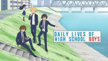 Zasłona к сериалу "Danshi Koukousei no Nichijou" #1391093