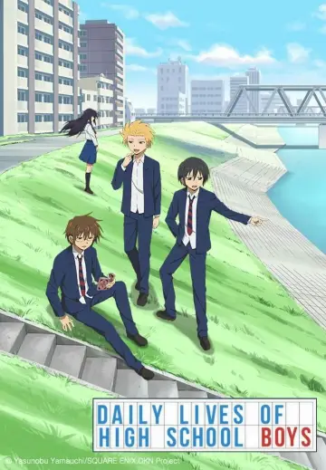 Plakat к сериалу "Danshi Koukousei no Nichijou" #1391102