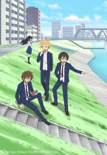 Plakat к сериалу "Danshi Koukousei no Nichijou" #1391103