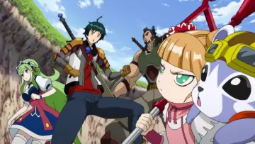 Zasłona do serialu "Ixion Saga DT" #1684627