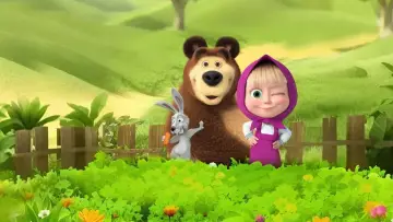Zasłona do serialu "Masza i niedźwiedź" #1297266
