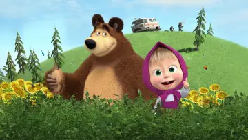 Zasłona do serialu "Masza i niedźwiedź" #1297286