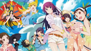 Zasłona к сериалу "Monogatari Series" #1290967