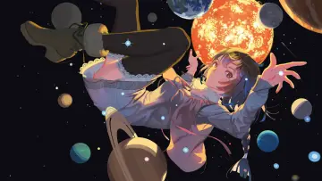 Zasłona к сериалу "Monogatari Series" #1290970