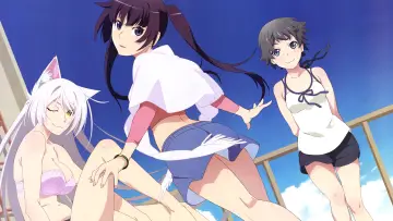 Zasłona к сериалу "Monogatari Series" #1290979