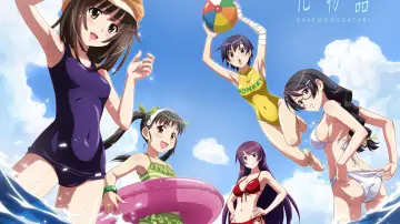 Zasłona к сериалу "Monogatari Series" #1290987