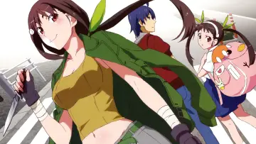 Zasłona к сериалу "Monogatari Series" #1290997