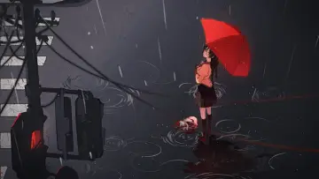 Zasłona к сериалу "Monogatari Series" #1291016