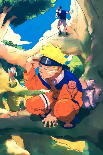 Plakat к сериалу "Naruto" #1271984