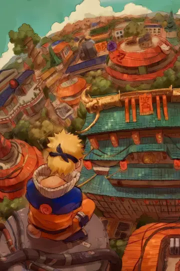 Plakat к сериалу "Naruto" #1271990