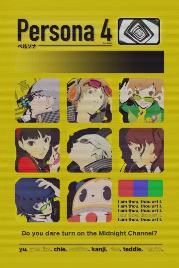 Plakat к сериалу "Persona 4 the Animation" #1448755