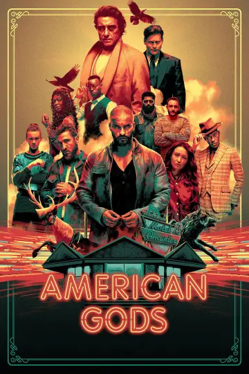 Plakat к сериалу "Amerykańscy bogowie" #1364201