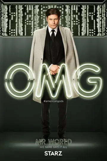 Plakat к сериалу "Amerykańscy bogowie" #1364213