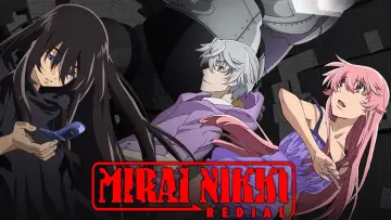 Zasłona к сериалу "Mirai Nikki" #1381727