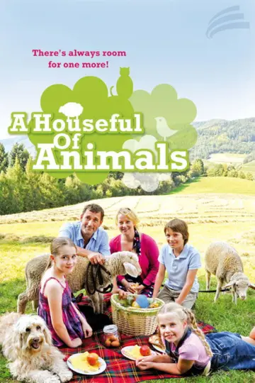 Tiere bis unters Dach plakat