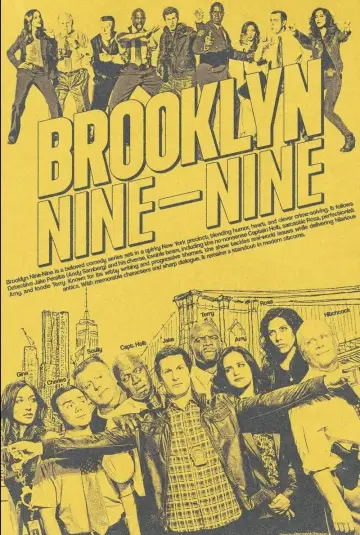 Plakat do serialu "Brooklyn 9-9" #1535904