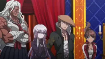 Zasłona к сериалу "Danganronpa: Kibou no Gakuen to Zetsubou no Koukousei The Animation" #1396235