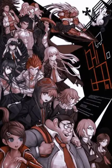 Plakat к сериалу "Danganronpa: Kibou no Gakuen to Zetsubou no Koukousei The Animation" #1396243