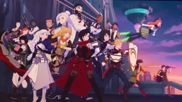 Zasłona к сериалу "RWBY" #1351198