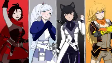 Zasłona к сериалу "RWBY" #1351219