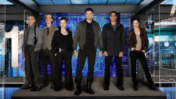 Zasłona к сериалу "Almost Human" #1464095