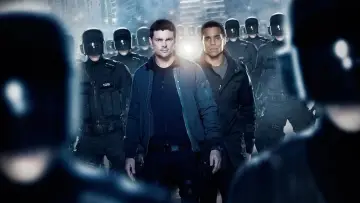 Zasłona к сериалу "Almost Human" #1464097