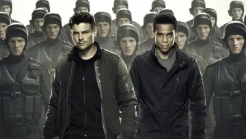 Zasłona к сериалу "Almost Human" #1464100