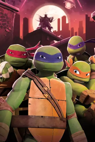 Plakat к сериалу "Wojownicze Żółwie Ninja" #1264170