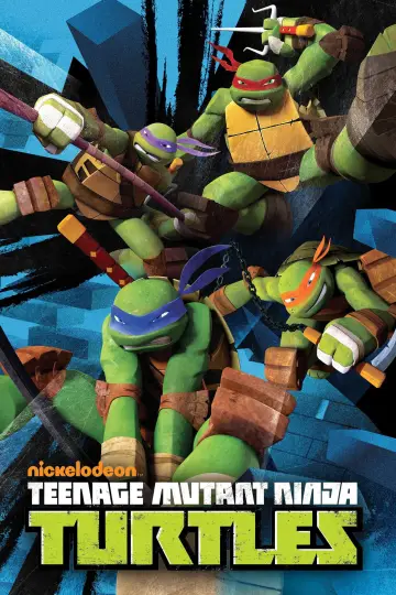 Plakat к сериалу "Wojownicze Żółwie Ninja" #1264178