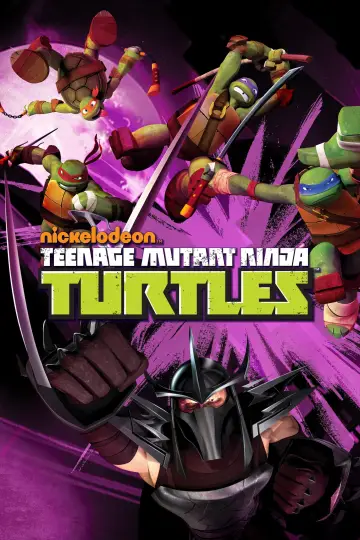 Plakat к сериалу "Wojownicze Żółwie Ninja" #1264184