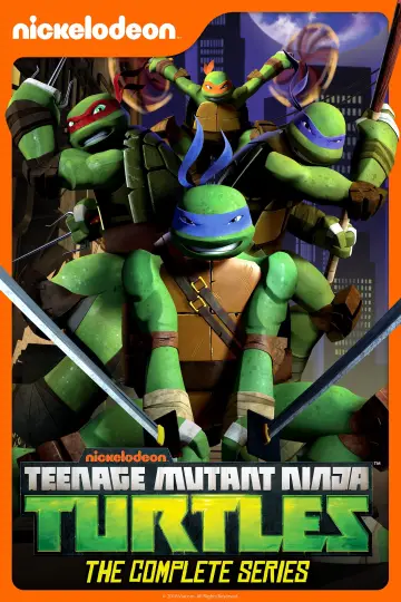 Plakat к сериалу "Wojownicze Żółwie Ninja" #1264210