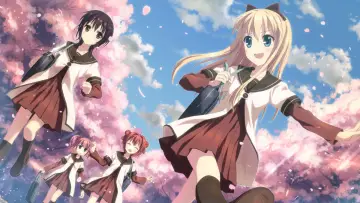 Zasłona к сериалу "Yuru Yuri" #1396246