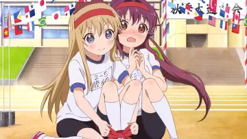Zasłona к сериалу "Yuru Yuri" #1396257