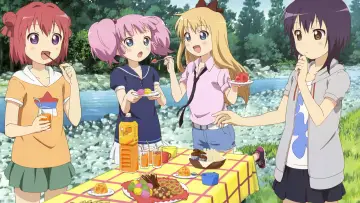 Zasłona к сериалу "Yuru Yuri" #1396264