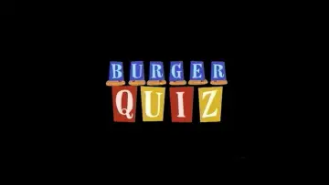 Burger Quiz plakat