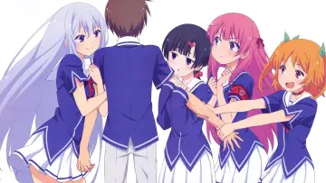 Zasłona к сериалу "Ore no Kanojo to Osananajimi ga Shuraba Sugiru" #1395485