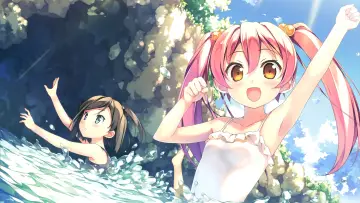 Zasłona к сериалу "Hentai Ouji to Warawanai Neko" #1435750