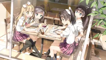 Zasłona к сериалу "Hentai Ouji to Warawanai Neko" #1435763