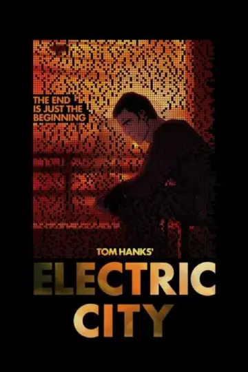 Elektryczne miasto plakat