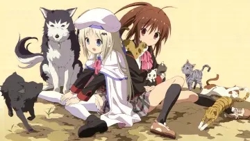 Zasłona к сериалу "Little Busters" #1385176