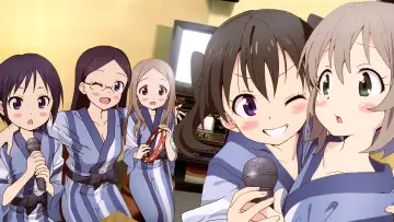 Zasłona к сериалу "Yama no Susume" #1393265